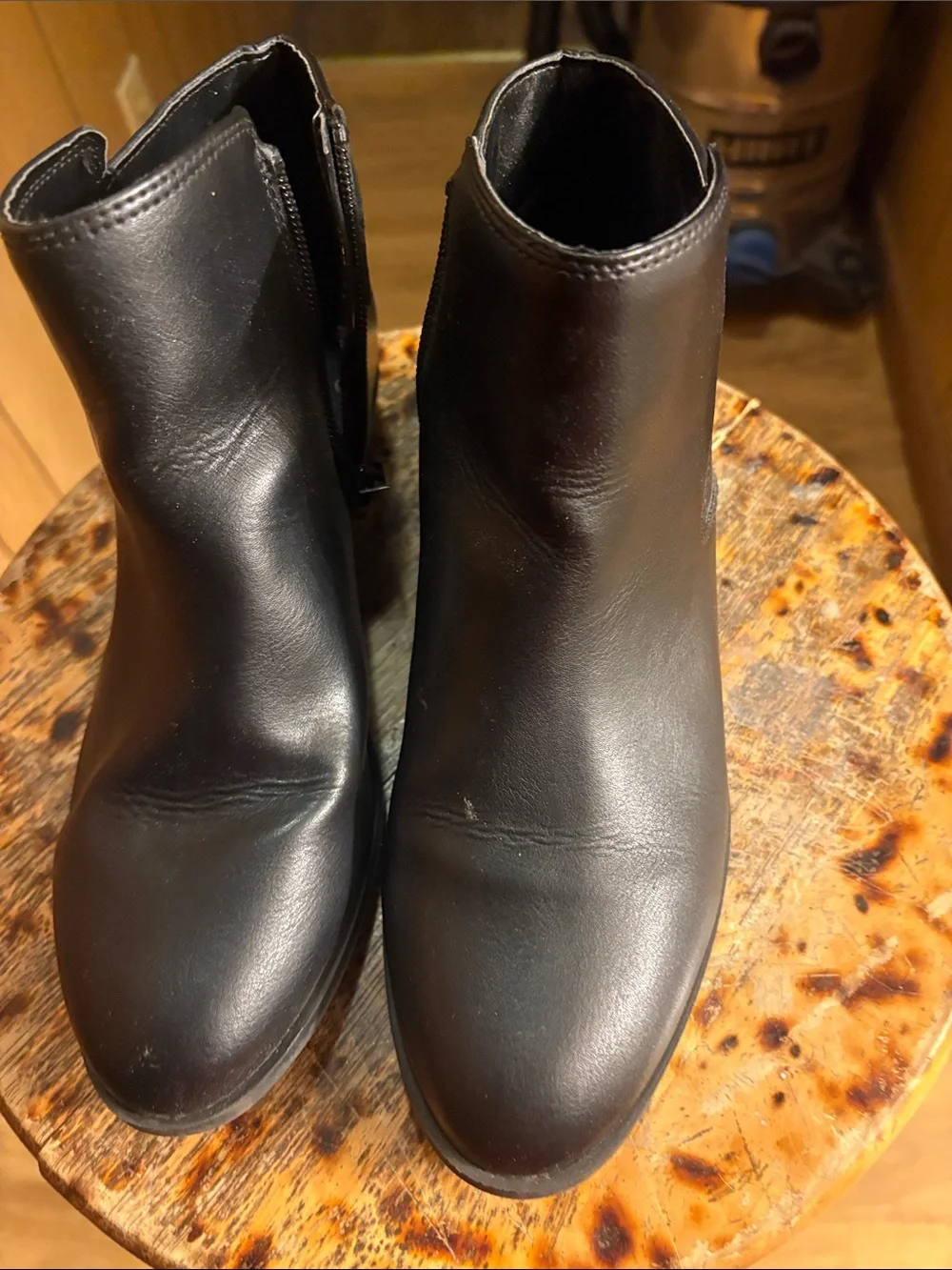 St. John's Bay Black Women's Ankle Booties with Side Zips